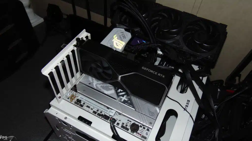 ASUS ROG STRIX X870-A GAMING WiFi Motherboard Installed