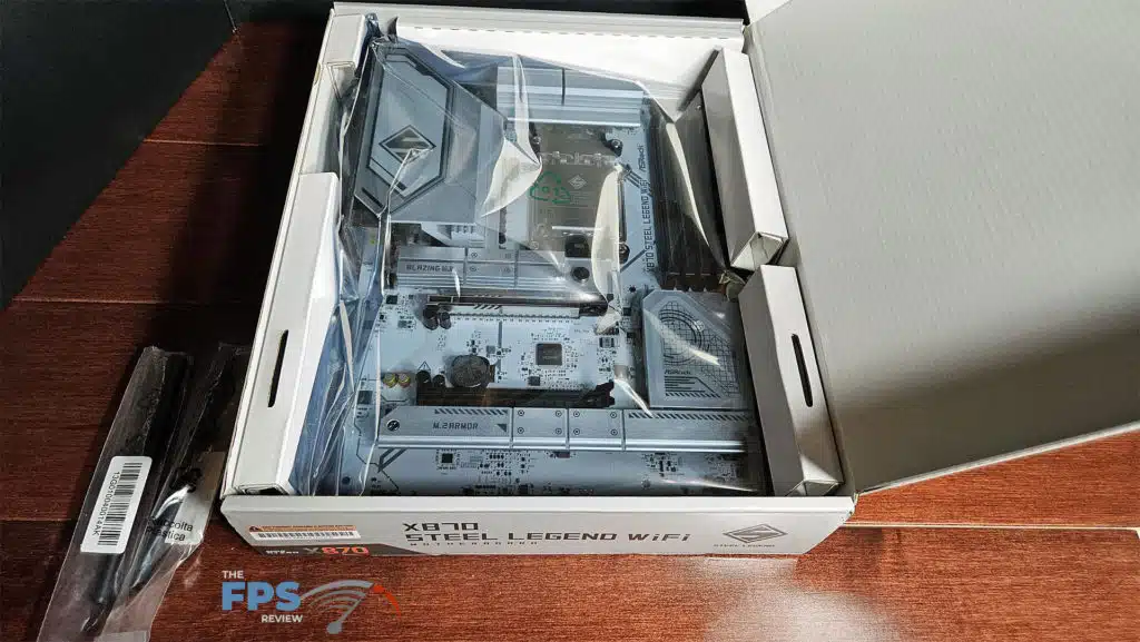 ASRock X870 Steel Legend WiFi motherboard open box