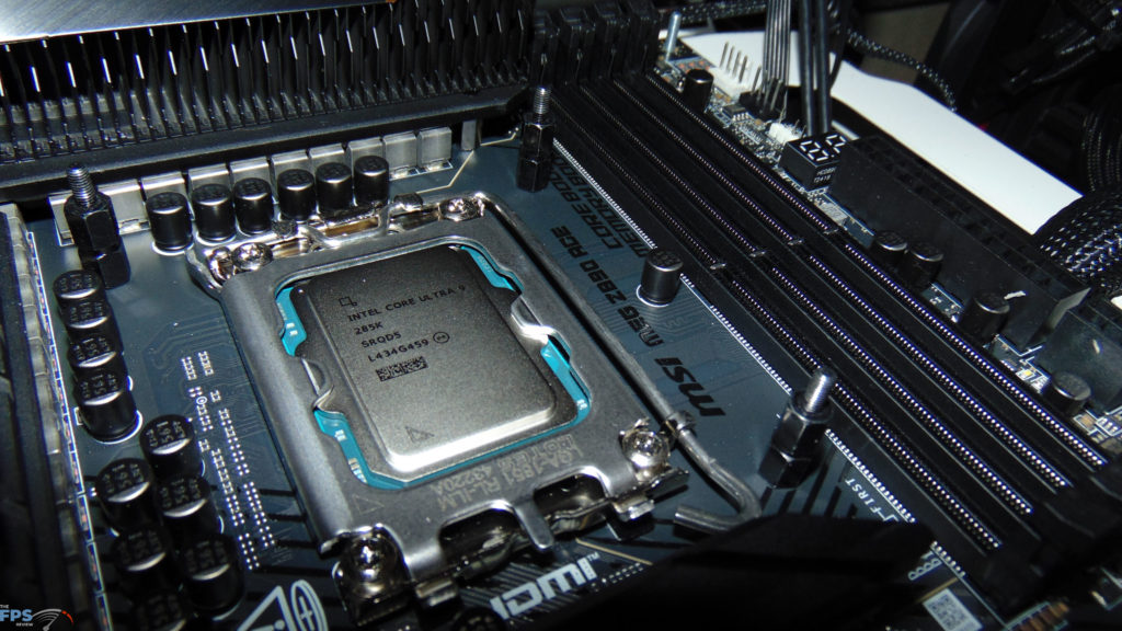 Intel Core Ultra 9 285K CPU In Socket LGA1851