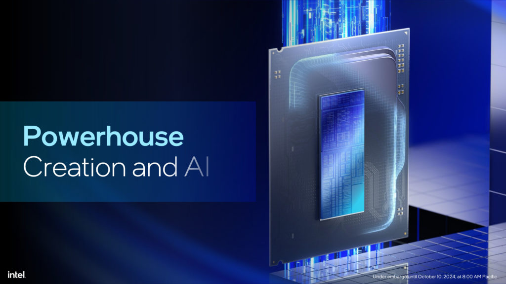 Intel Core Ultra 200S Series Processors Press Presentation