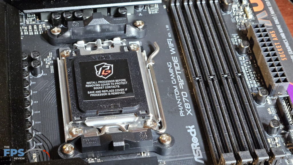 ASRock Phantom Gaming X870 RIPTIDE WiFi:  CPU socket
