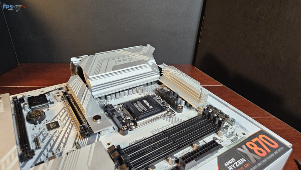 ASRock X870 Pro RS WiFi motherboard: VRM