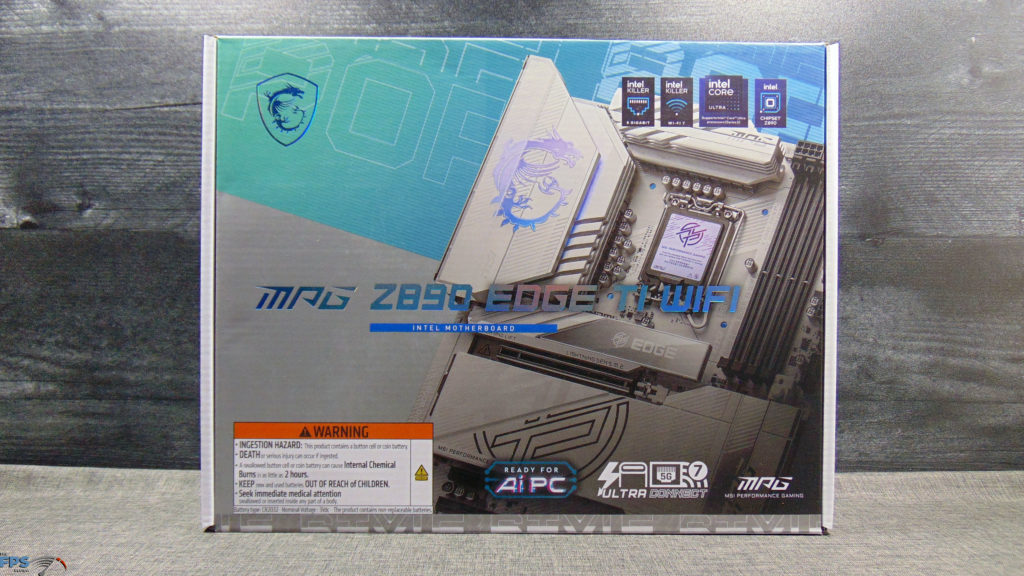 MSI MPG Z890 EDGE TI WIFI Box Front