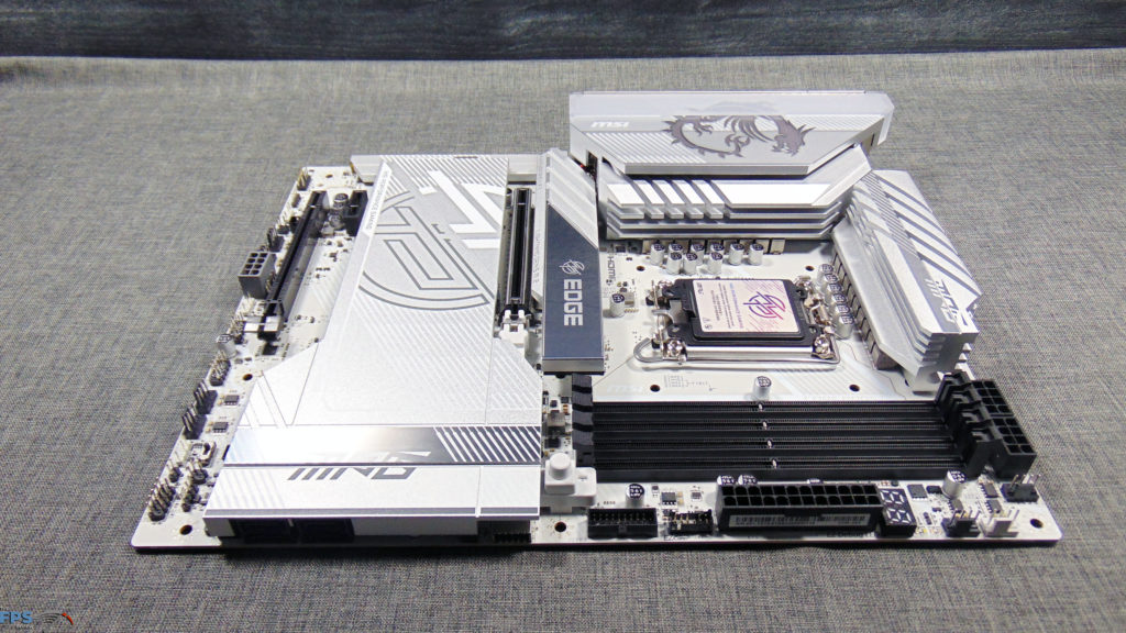 MSI MPG Z890 EDGE TI WIFI Top Angled View