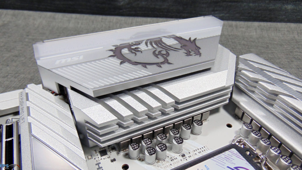 MSI MPG Z890 EDGE TI WIFI VRM Heatsinks