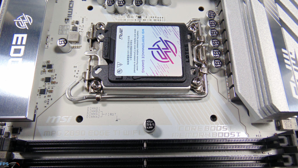 MSI MPG Z890 EDGE TI WIFI Labels