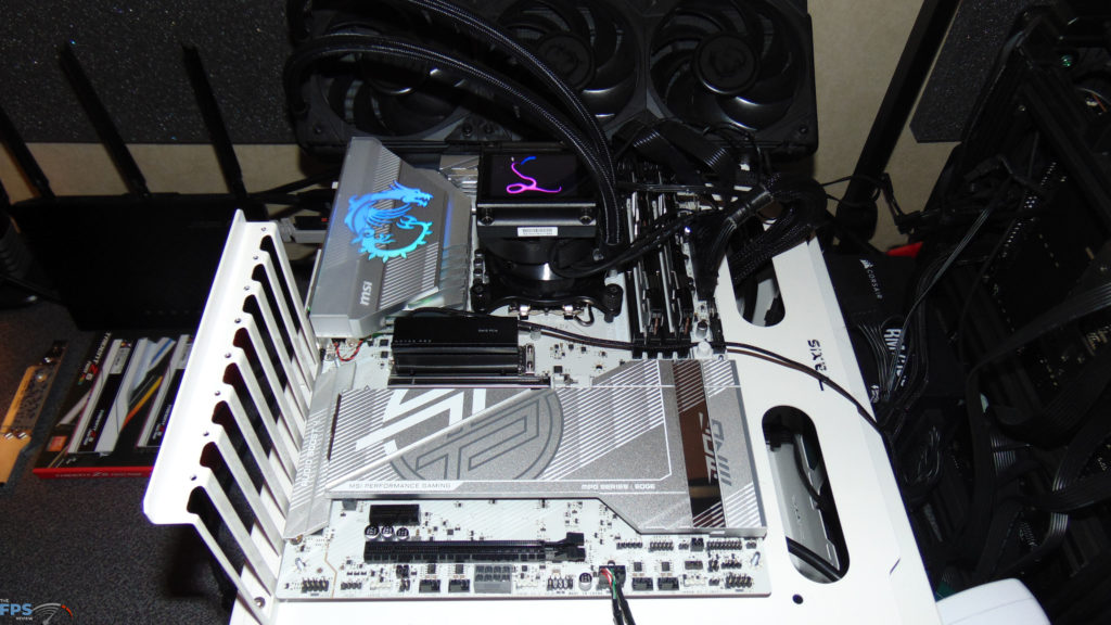 MSI MPG Z890 EDGE TI WIFI Installed and Running with RGB