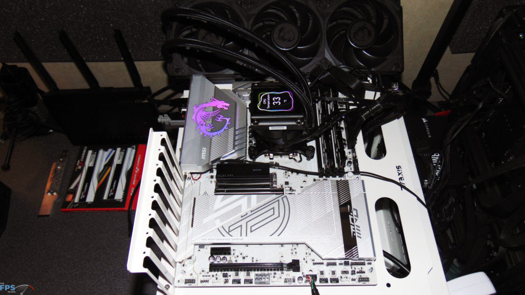 MSI MPG Z890 EDGE TI WIFI Installed and Running with RGB