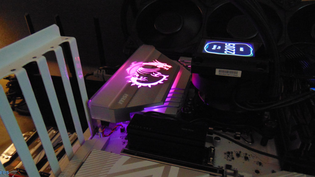 MSI MPG Z890 EDGE TI WIFI Installed and Running with RGB