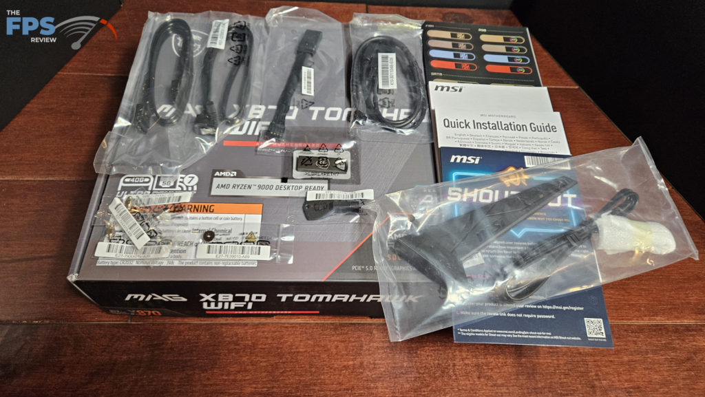 MSI MAG X870 TOMAHAWK  WiFi :accessories