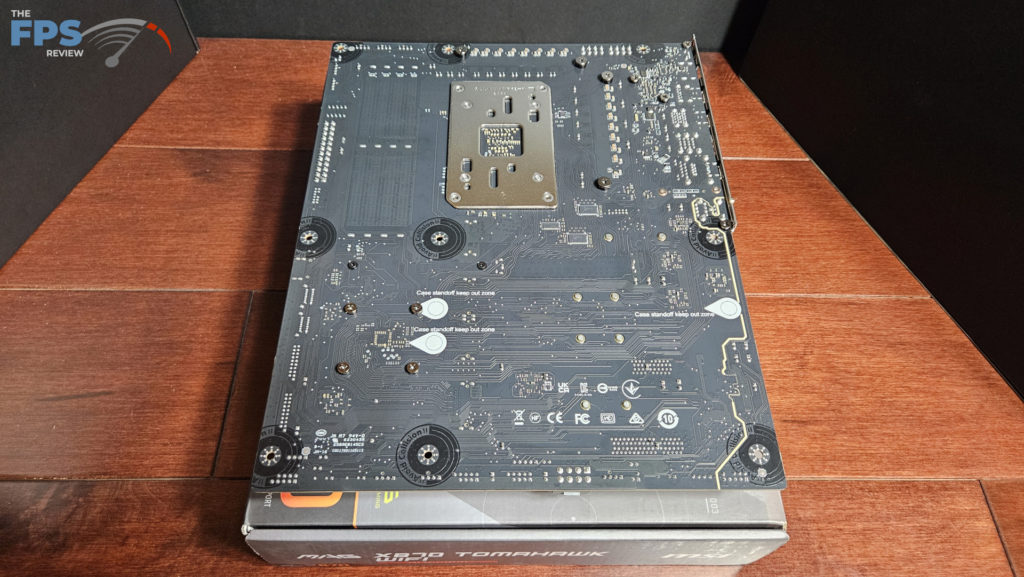 MSI MAG X870 TOMAHAWK  WiFi :back of board