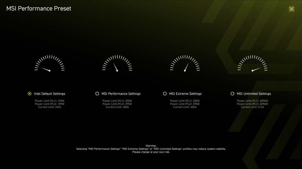 MSI MAG B860 TOMAHAWK WiFi : BIOS screenshot