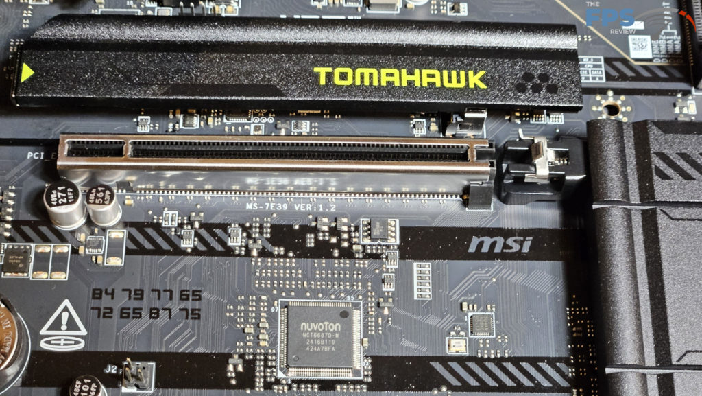 MSI MAG B860 TOMAHAWK WiFi : M.2 and PCIe