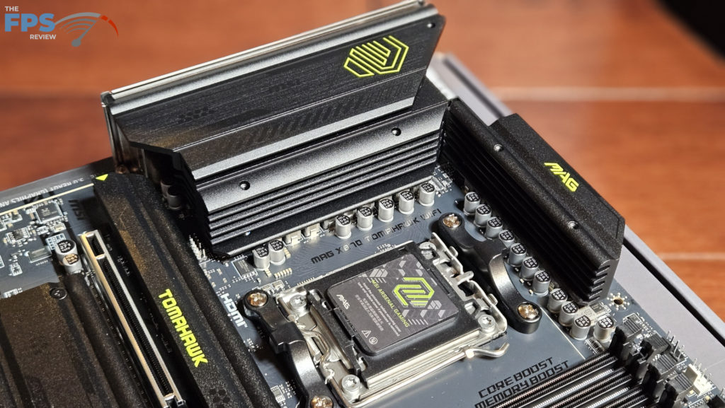 MSI MAG X870 TOMAHAWK  WiFi : VRM heatsink