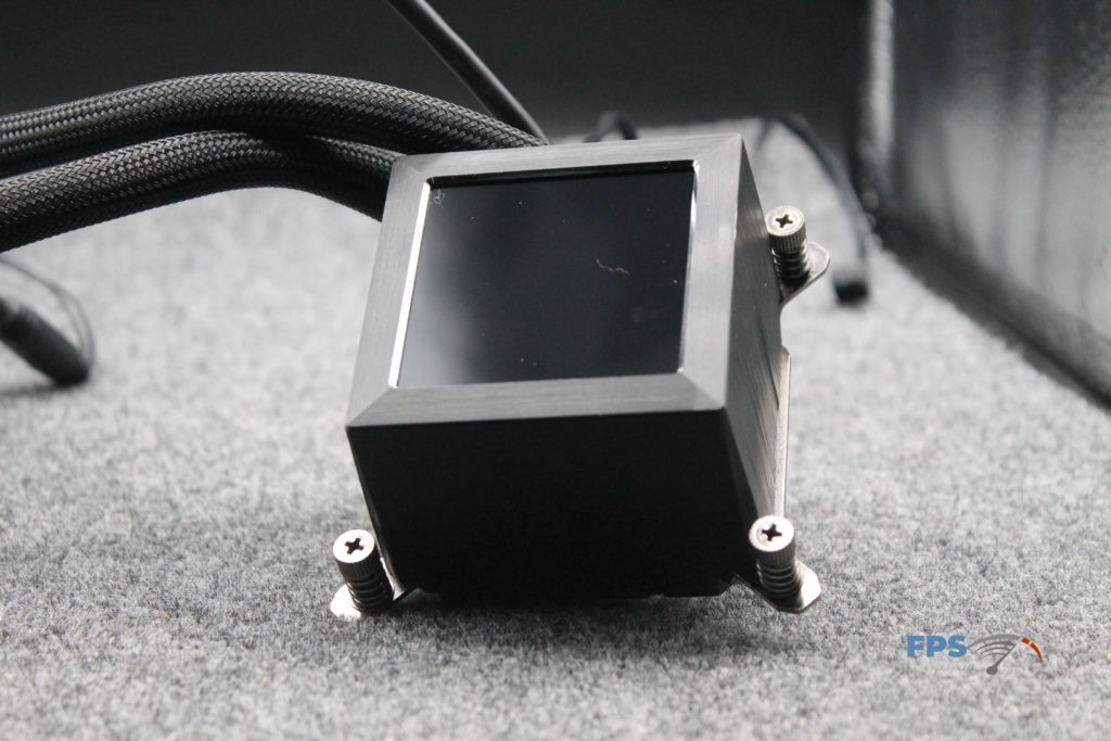 Lian Li Hydroshift LCD 360R waterblock top view