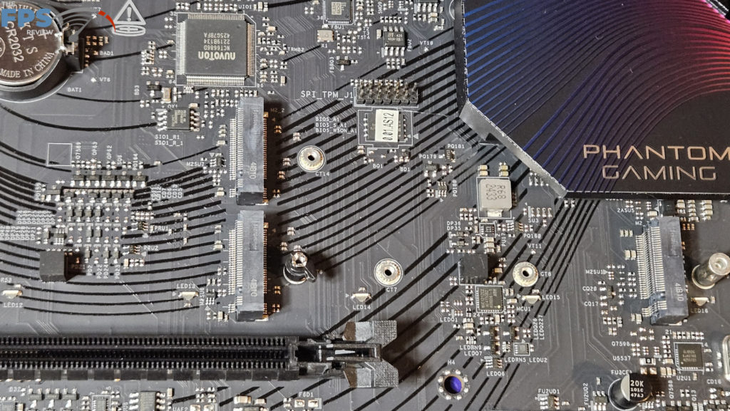 ASRock Phantom Gaming B850 RIPTIDE WiFi motherboard: secondary M.2