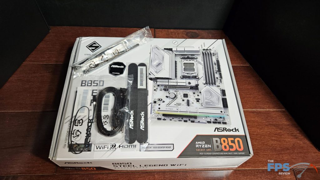 ASRock B850 Steel Legend WiFi motherboard: accessories