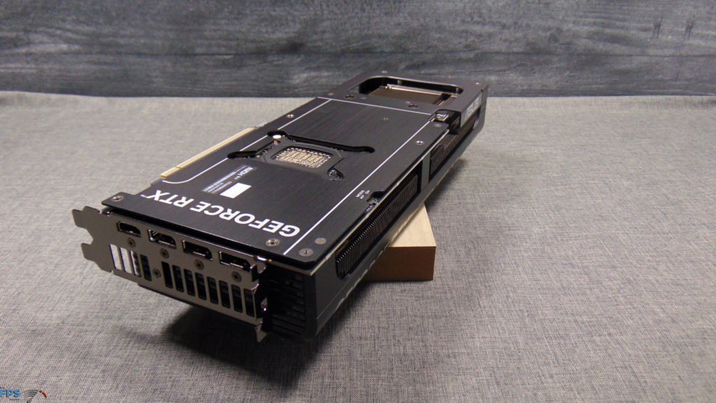 ASUS PRIME GeForce RTX 5070 Ti Back View Angled