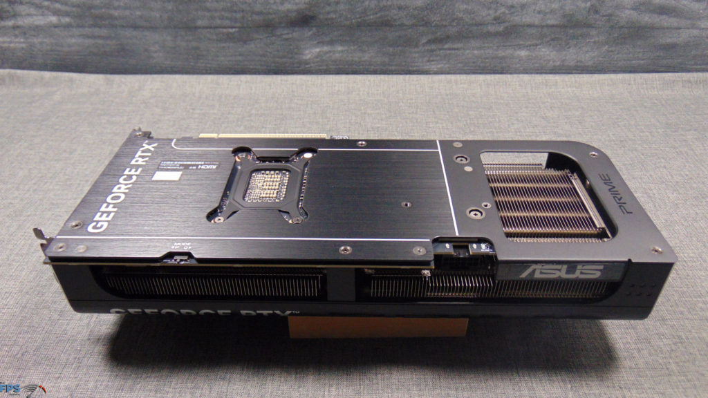 ASUS PRIME GeForce RTX 5070 Ti Back View