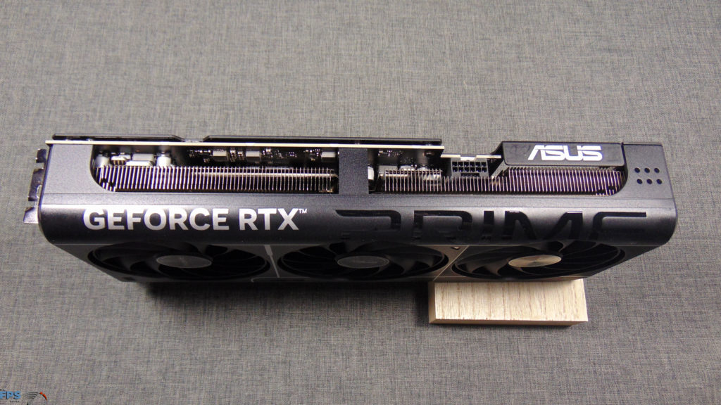 ASUS PRIME GeForce RTX 5070 Ti Top Edge View