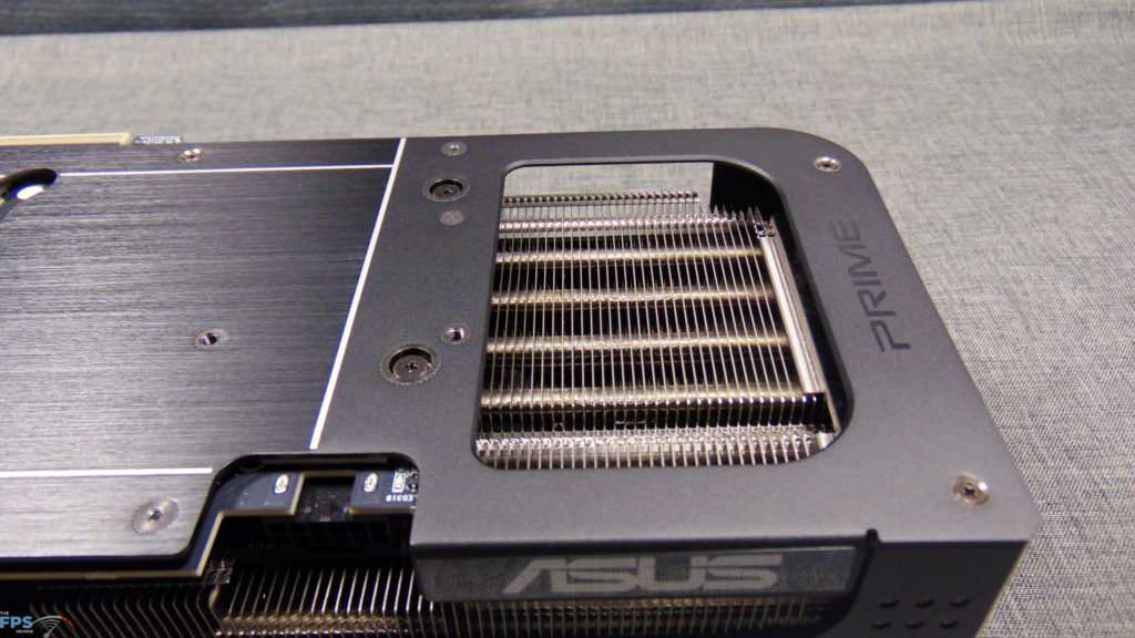 ASUS PRIME GeForce RTX 5070 Ti Backplate Ventilation
