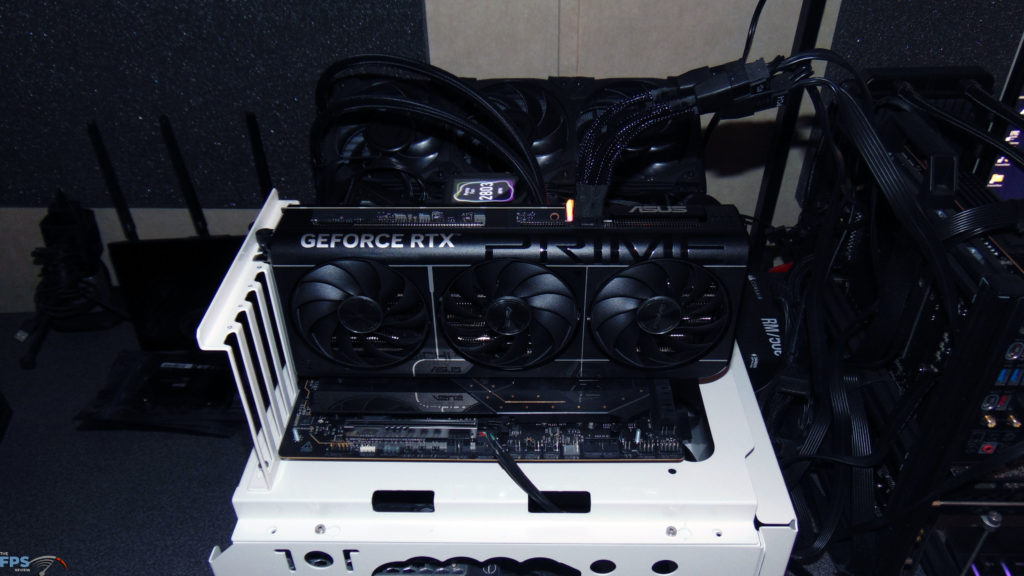 ASUS PRIME GeForce RTX 5070 Ti Installed in Computer