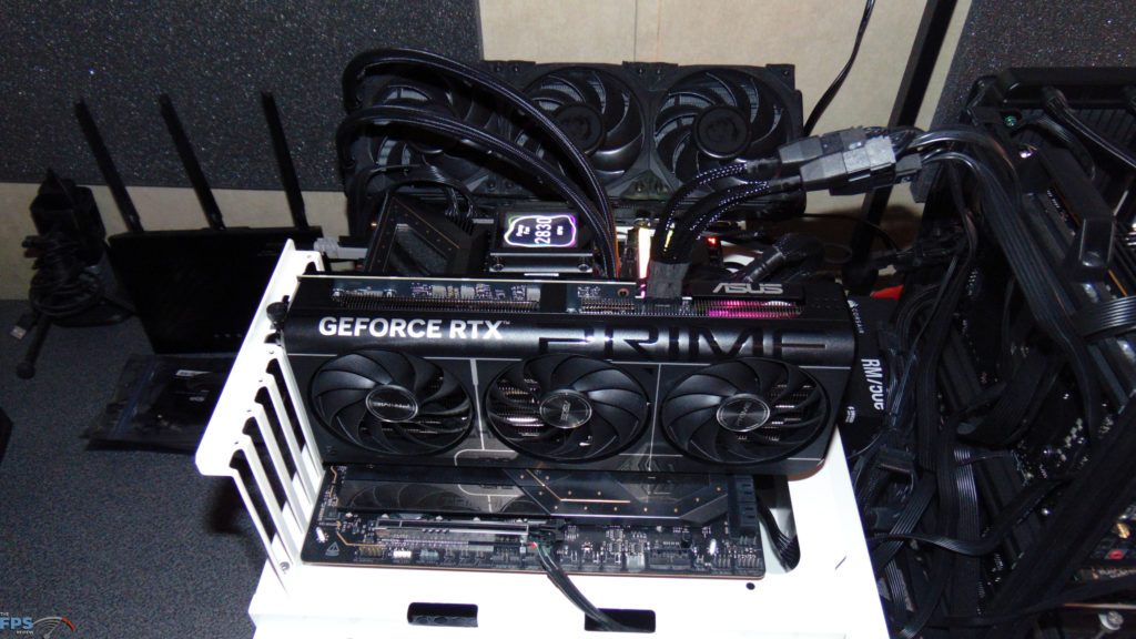 ASUS PRIME GeForce RTX 5070 Ti Installed in Computer