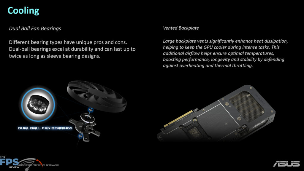 ASUS PRIME GeForce RTX 5070 Ti Product Briefing Slides