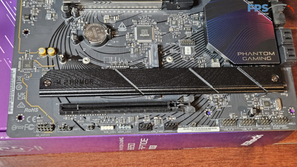 ASRock Phantom Gaming B850 RIPTIDE WiFi motherboard: expansion