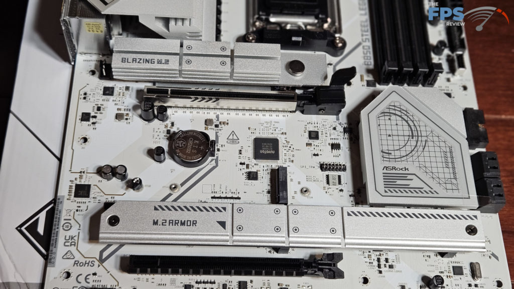 ASRock B850 Steel Legend WiFi motherboard: expansion
