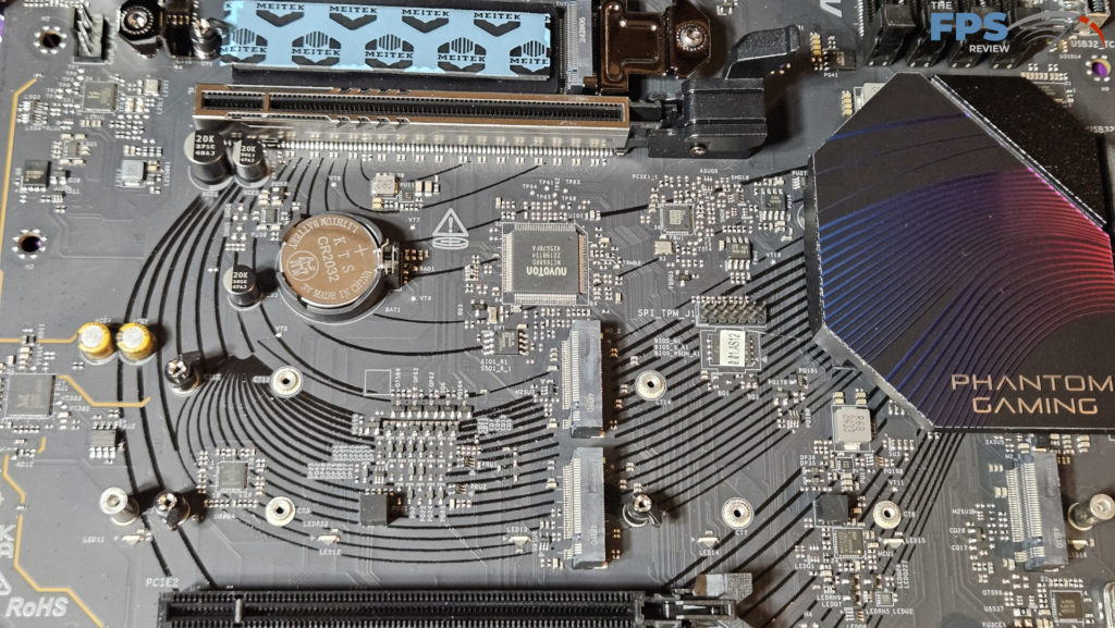 ASRock Phantom Gaming B850 RIPTIDE WiFi motherboard: expansion