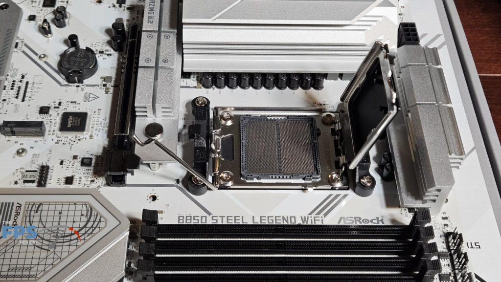 ASRock B850 Steel Legend WiFi motherboard: cpu socket