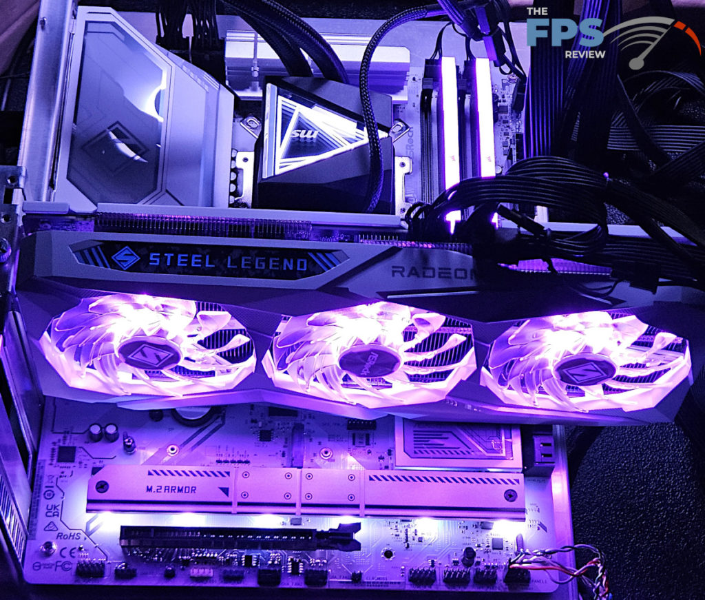 ASRock B850 Steel Legend WiFi motherboard: RGB