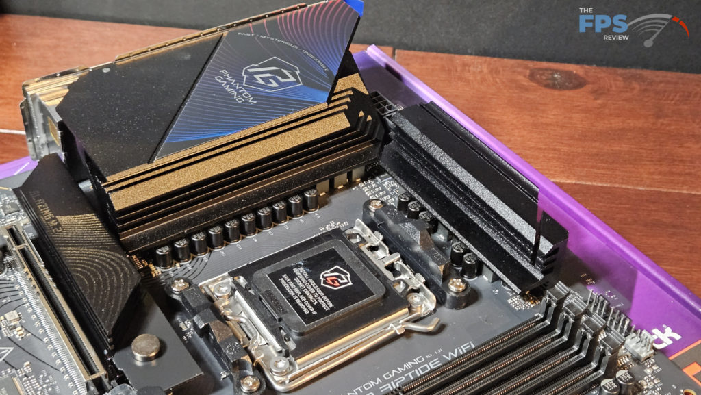 ASRock Phantom Gaming B850 RIPTIDE WiFi motherboard: VRM
