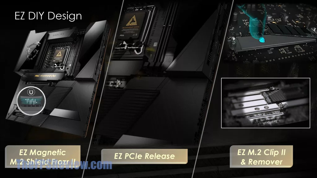 MSI MEG Z890 GODLIKE Press Deck