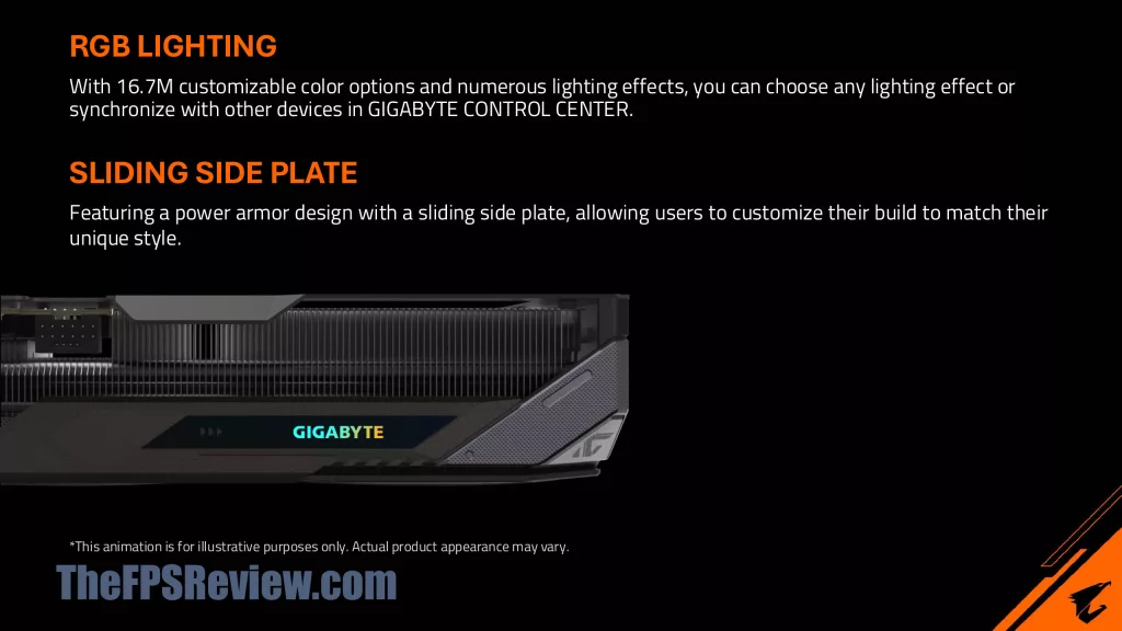 GIGABYTE GeForce RTX 5060 Ti GAMING OC 16G Press Deck