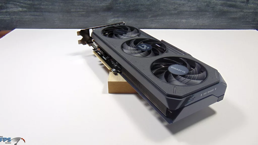 GIGABYTE GeForce RTX 5060 Ti GAMING OC 16G Top View Angled
