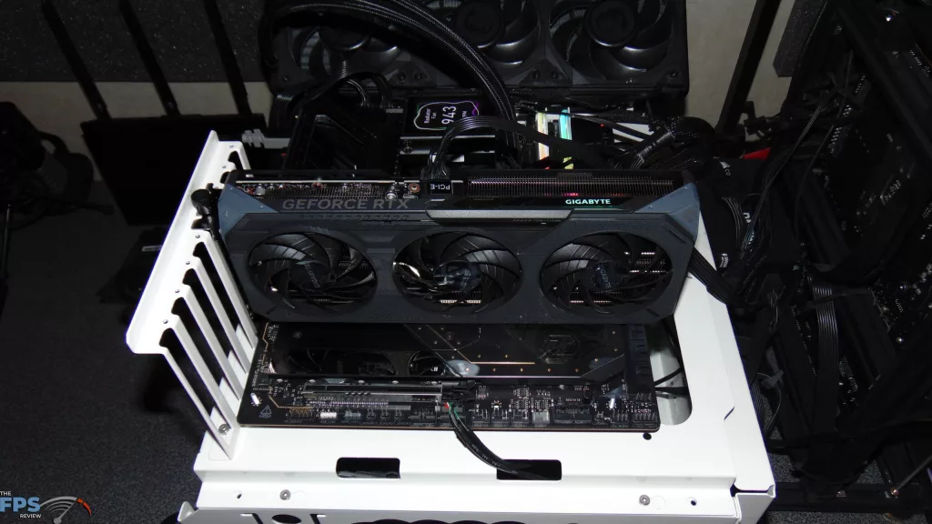 GIGABYTE GeForce RTX 5060 Ti GAMING OC 16G Installed in Computer with RGB