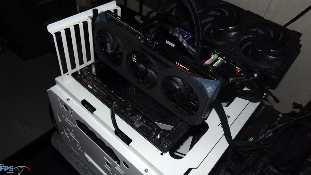 GIGABYTE GeForce RTX 5060 Ti GAMING OC 16G Installed in Computer with RGB