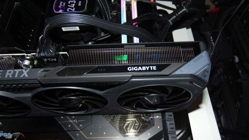 GIGABYTE GeForce RTX 5060 Ti GAMING OC 16G Installed in Computer with RGB
