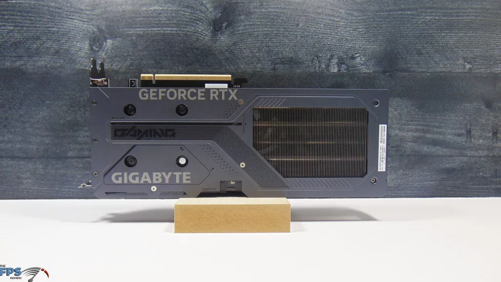 GIGABYTE GeForce RTX 5060 Ti GAMING OC 16G Video Card Back View