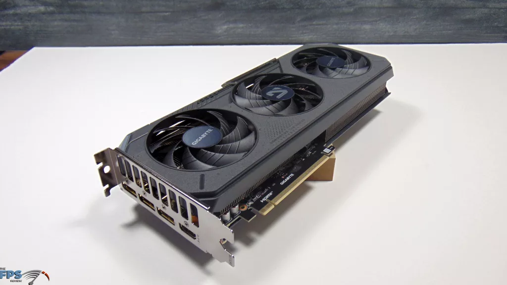 GIGABYTE GeForce RTX 5060 Ti GAMING OC 16G Top View Angled