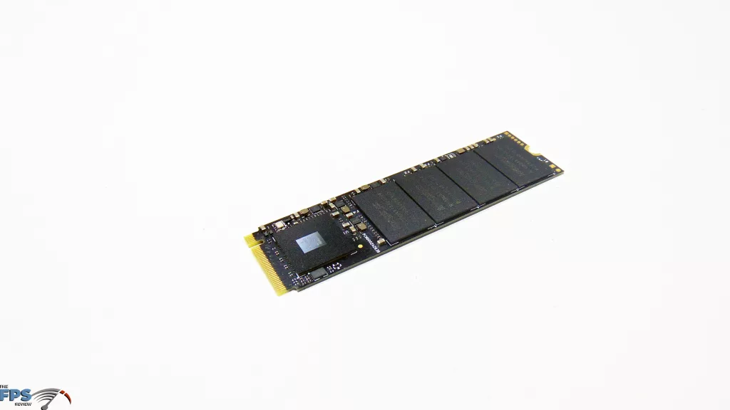 Lexar PLAY 2280 SE 4TB PCIe Gen4 M.2 NVMe SSD Top View Angled Bare