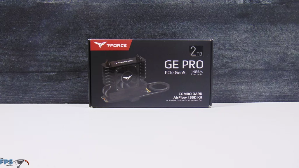TEAMGROUP T-FORCE GE PRO AirFlow I 2TB PCIe Gen5 M.2 NVMe SSD Box Front