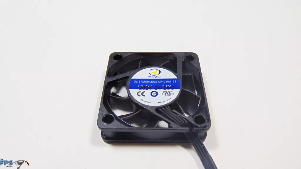 TEAMGROUP T-FORCE GE PRO AirFlow I 2TB PCIe Gen5 M.2 NVMe SSD Fan Backside Closeup