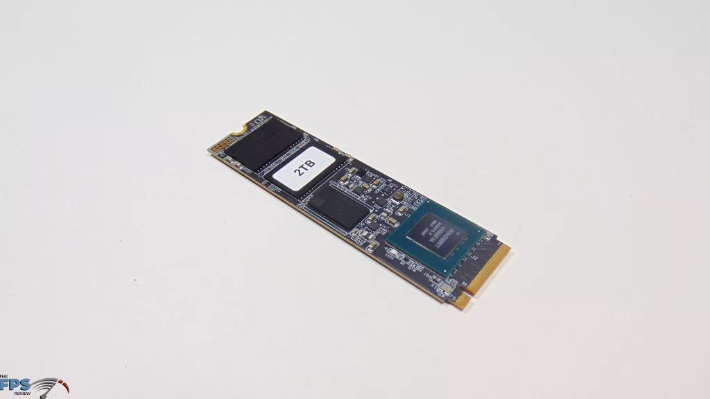 TEAMGROUP T-FORCE GE PRO AirFlow I 2TB PCIe Gen5 M.2 NVMe SSD Top Angled view