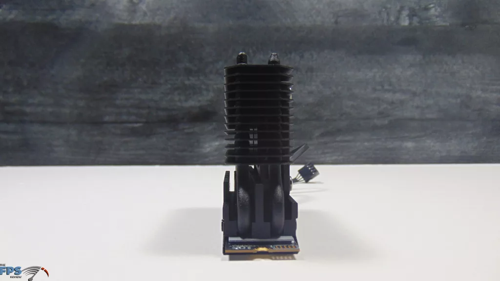 TEAMGROUP T-FORCE GE PRO AirFlow I 2TB PCIe Gen5 M.2 NVMe SSD Side View