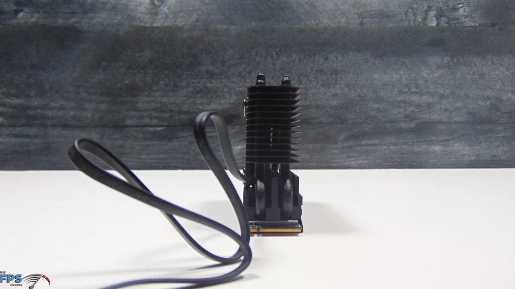 TEAMGROUP T-FORCE GE PRO AirFlow I 2TB PCIe Gen5 M.2 NVMe SSD Side View