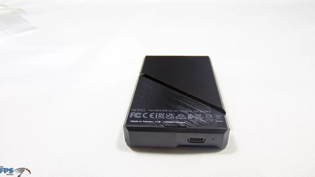 ADATA SE920 1TB External SSD Storage Back View