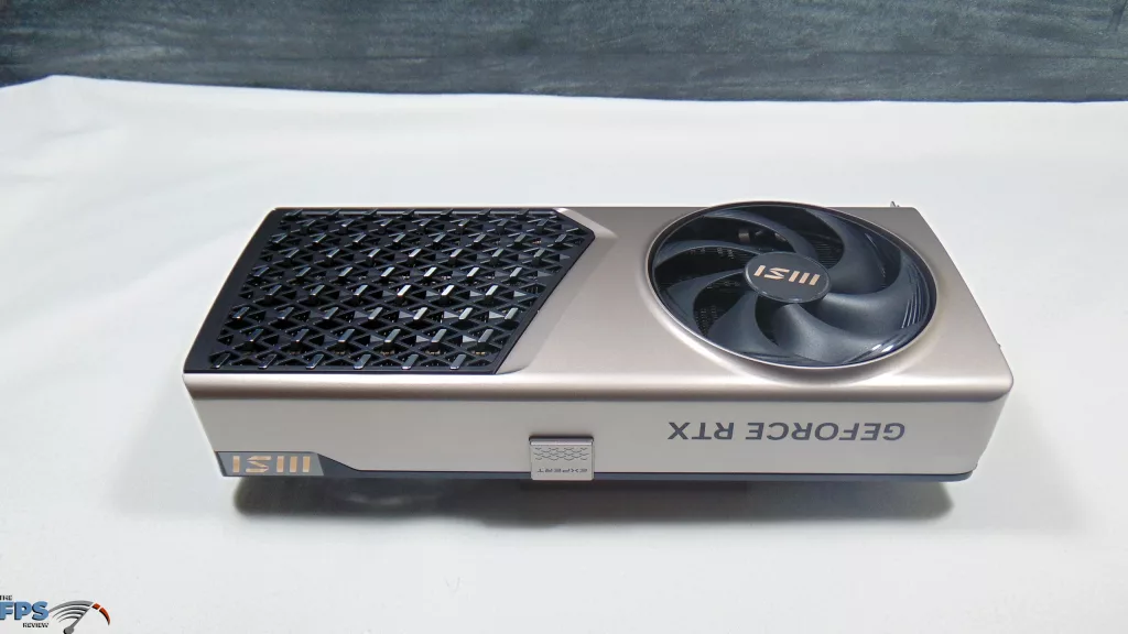 MSI GeForce RTX 5080 16G EXPERT OC Top View